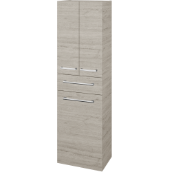 Dreja - Vysoká skriňa s košom na bielizeň DOS SVD3ZK 50 - D05 Oregon / Úchytka T03 / D05 Oregon (356705C)