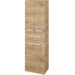 Dreja - Vysoká skriňa s košom na bielizeň DOS SVD3ZK 50 - D09 Arlington / Úchytka T01 / D09 Arlington (356736A)