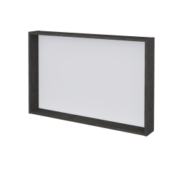 Dreja - Zrkadlo THERA ZCO 100 - D16  Tmavý betón (556242)