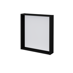 Dreja - Zrkadlo THERA ZCO 60 - L17 Čierna vysoký lesk (553203)