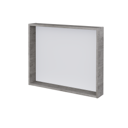 Dreja - Zrkadlo THERA ZCO 80 - D01 Betón (555016)