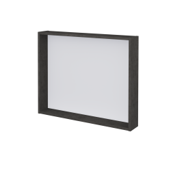 Dreja - Zrkadlo THERA ZCO 80 - D16  Tmavý betón (554958)
