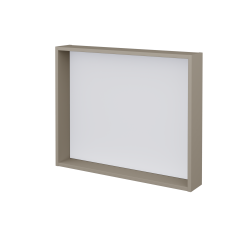 Dreja - Zrkadlo THERA ZCO 80 - L04 Béžová vysoký lesk (554507)