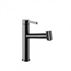 Drezová batéria KWC Bevo E, 125591, Industrial Black (125591)