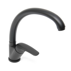 Dřezová baterie Ceramia S-Line Pro s otočným ramínkem černá matná SIKOBSLPRO281C (SIKOBSLPRO281C)