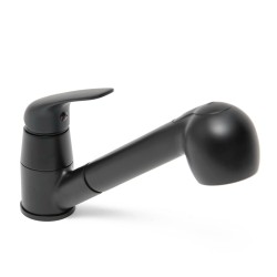 Dřezová baterie Ceramia S-Line Pro s vytahovací sprškou, 2 proudy černá matná SIKOBSLPRO283C (SIKOBSLPRO283C)