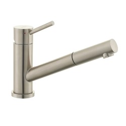 Dřezová baterie SIKO Steel s vytahovací sprškou nerez STNRZ283 (STNRZ283)