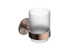 Držiak pohárov SAT Cool montáž bez vŕtania brúsená rose gold SATDCO27BRG (SATDCO27BRG)
