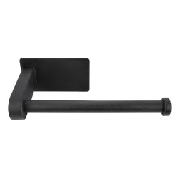 Držiak toaletného papiera na nalepenie, čierny, AWD Interior 1773 (AWD02091773)