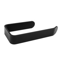 Držiak toaletného papiera na nalepenie, čierny, AWD Interior 1799 (AWD02091799)