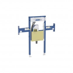 Duofix Predstenová inštalácia pre umývadlo Geberit ONE 105 cm, pre nástennú armatúru ONE, podomietkový sifón a prvok Clou, čiastočne vysoká (111.093.00.2)