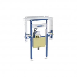 Duofix Predstenová inštalácia pre umývadlo Geberit ONE 75 cm, pre nástennú armatúru ONE, podomietkový sifón a prvok Clou, na výšku miestnosti (111.071.00.2)