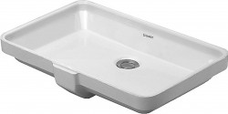 DURAVIT - 2nd floor Umývadlo s prepadom, 53x35 cm, biela (0316530000)