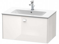 DURAVIT - Brioso Umývadlová skrinka 44x82x48 cm, 1 zásuvka, lesklá biela (BR400202222)