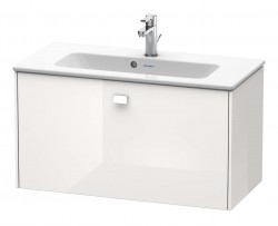 DURAVIT - Brioso Umývadlová skrinka Compact, 44x82x39 cm, 1 zásuvka, lesklá biela (BR401102222)