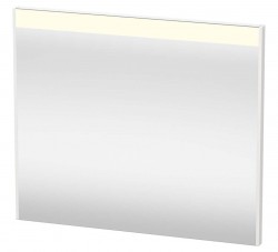 DURAVIT - Brioso Zrkadlo s LED osvetlením 70x82x5 cm, lesklá biela (BR7002022220000)