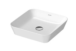 DURAVIT - Cape Cod Umývadlová misa 43x43 cm, DuraCeram, biela (2340430000)