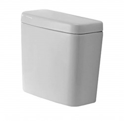 DURAVIT - D-Code Splachovacia nádržka, prívod vľavo dole, biela (0927200002)