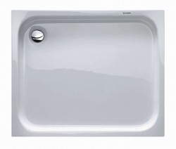 DURAVIT - D-Code Sprchová vanička 100x80 cm, alpská biela (720106000000000)