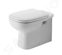 DURAVIT - D-Code Stojace WC, zadný odpad, biela (21150900002)