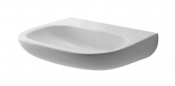 DURAVIT - D-Code Umývadlo Med 60x46 cm, bez otvoru na batériu, alpská biela (23116000702)