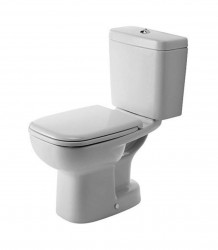 DURAVIT - D-Code WC kombi misa, spodný odpad, biela (21110100002)