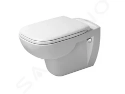 DURAVIT - D-Code Závesné WC s doskou SoftClose, biela (45350900A1)