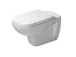 DURAVIT - D-Code Závesné WC s doskou SoftClose, biela (45350900A1)