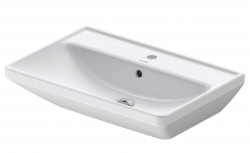 DURAVIT - D-Neo Umývadlo, 65x44 cm, 1 otvor na batériu, biela (2366650000)