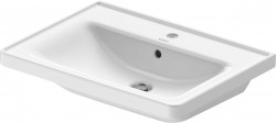 DURAVIT - D-Neo Umývadlo, 65x48 cm, 1 otvor na batériu, biela (2367650000)