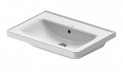 DURAVIT - D-Neo Umývadlo, 65x48 cm, bez otvoru na batériu, biela (2367650060)