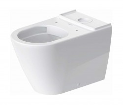 DURAVIT - D-Neo WC kombi misa, Vario odpad, Rimless, biela (2002090000)