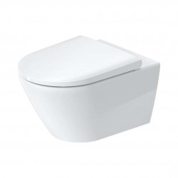 DURAVIT - D-Neo Závesné WC, Rimless, biela (2577090000)