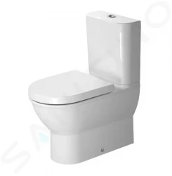 DURAVIT - Darling New WC kombi misa, Vario odpad, s HygieneGlaze, biela (2138092000)