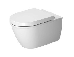 DURAVIT - Darling New Závesné WC, Rimless, s HygieneGlaze, alpská biela (2557092000)
