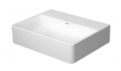 DURAVIT - DuraSquare Umývadielko 45x35 cm, DuraCeram, alpská biela (0732450070)