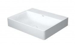 DURAVIT - DuraSquare Umývadlo 60x47 cm, DuraCeram, alpská biela (2353600070)