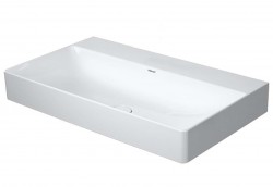 DURAVIT - DuraSquare Umývadlo 80x47 cm, DuraCeram, alpská biela (2353800070)