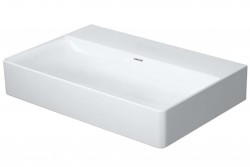 DURAVIT - DuraSquare Umývadlo nábytkové Compact 60x40 cm, DuraCeram, alpská biela (2356600079)