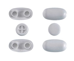 DURAVIT - DuraStyle Set dorazov pre WC dosky (1003960000)