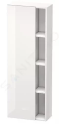 DURAVIT - DuraStyle Skrinka vysoká 1400x500x240 mm, ľavá, lesklá biela (DS1238L2222)
