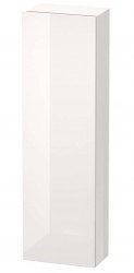 DURAVIT - DuraStyle Skrinka vysoká 140x40x24 cm, pravá, lesklá biela (DS1218R2222)