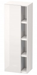 DURAVIT - DuraStyle Skrinka vysoká 140x50x36 cm, ľavá, lesklá biela (DS1239L2222)