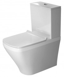 DURAVIT - DuraStyle Stojacia kombinačná misa, 370 mm x 400 mm x 630 mm, biely – misa, s WonderGliss (21550900001)