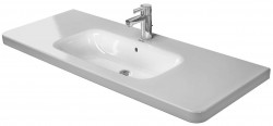 DURAVIT - DuraStyle Umývadlo 120x48 cm, s 1 otvorom na batériu, biela (2320120000)