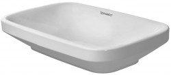 DURAVIT - DuraStyle Umývadlo na dosku, 60x38 cm, bez prepadu, WonderGliss, biela (03496000001)