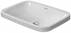 DURAVIT - DuraStyle Umývadlo nábytkové, 60x43 cm, s WonderGliss, alpská biela (03726000001)