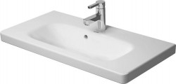 DURAVIT - DuraStyle Umývadlo nábytkové Compact, 79x40 cm, s 1 otvorom na batériu, biela (2337780000)