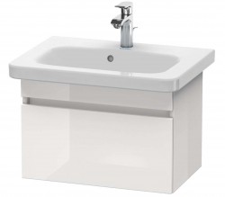 DURAVIT - DuraStyle Umývadlová skrinka 40x58x37 cm, 1 zásuvka, lesklá biela (DS637902222)