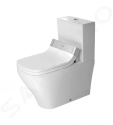 DURAVIT - DuraStyle WC kombi misa pre SensoWash, Vario odpad, s HygieneGlaze, alpská biela (2156592000)